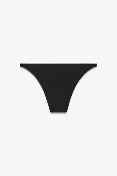 Zara BIKINI BOTTOM - Black