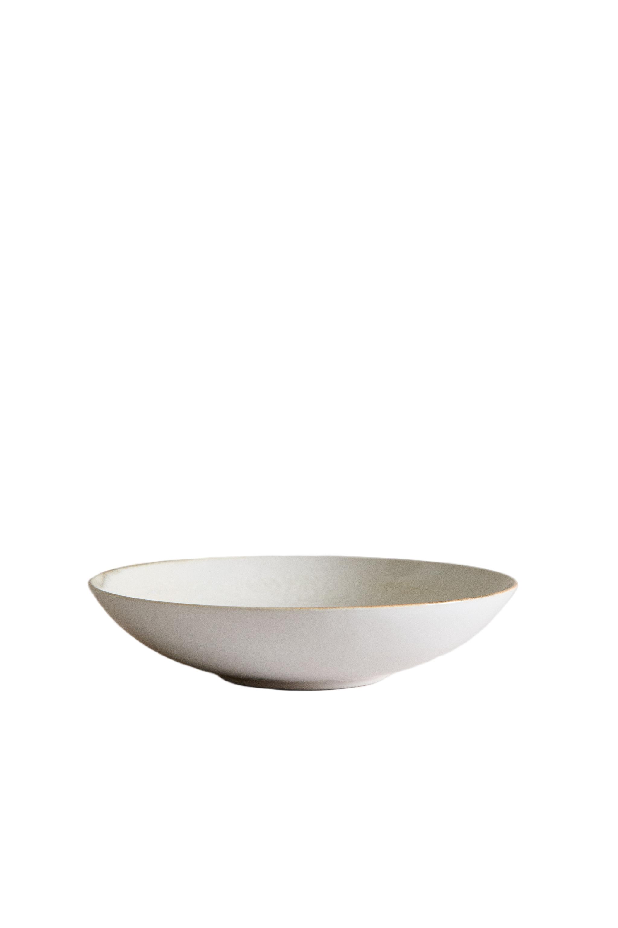 STONEWARE SOUP PLATE