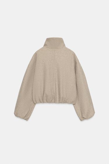 BLOUSON BOMBER SOFT - Beige de Zara - Image 4