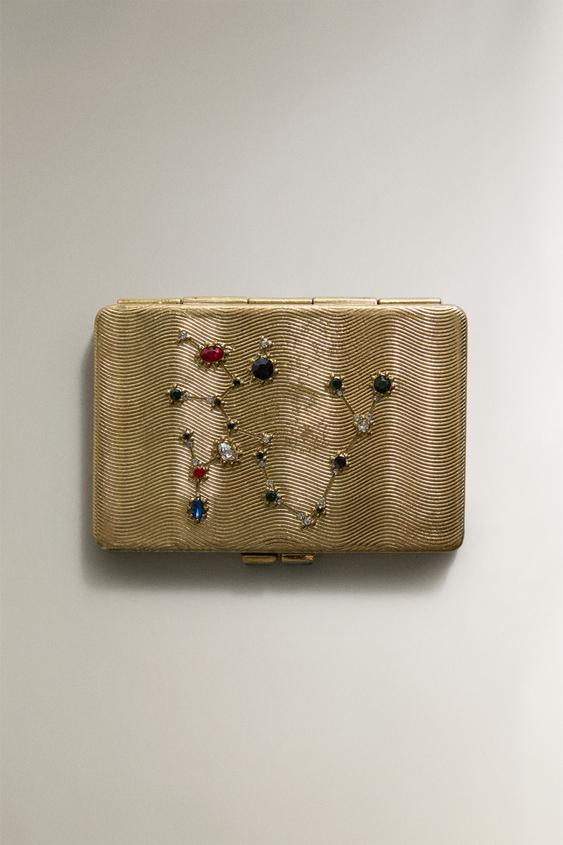 Zara SMALL SAGITTARIUS MIRROR | MARISA BERENSON - Golden - Image 0