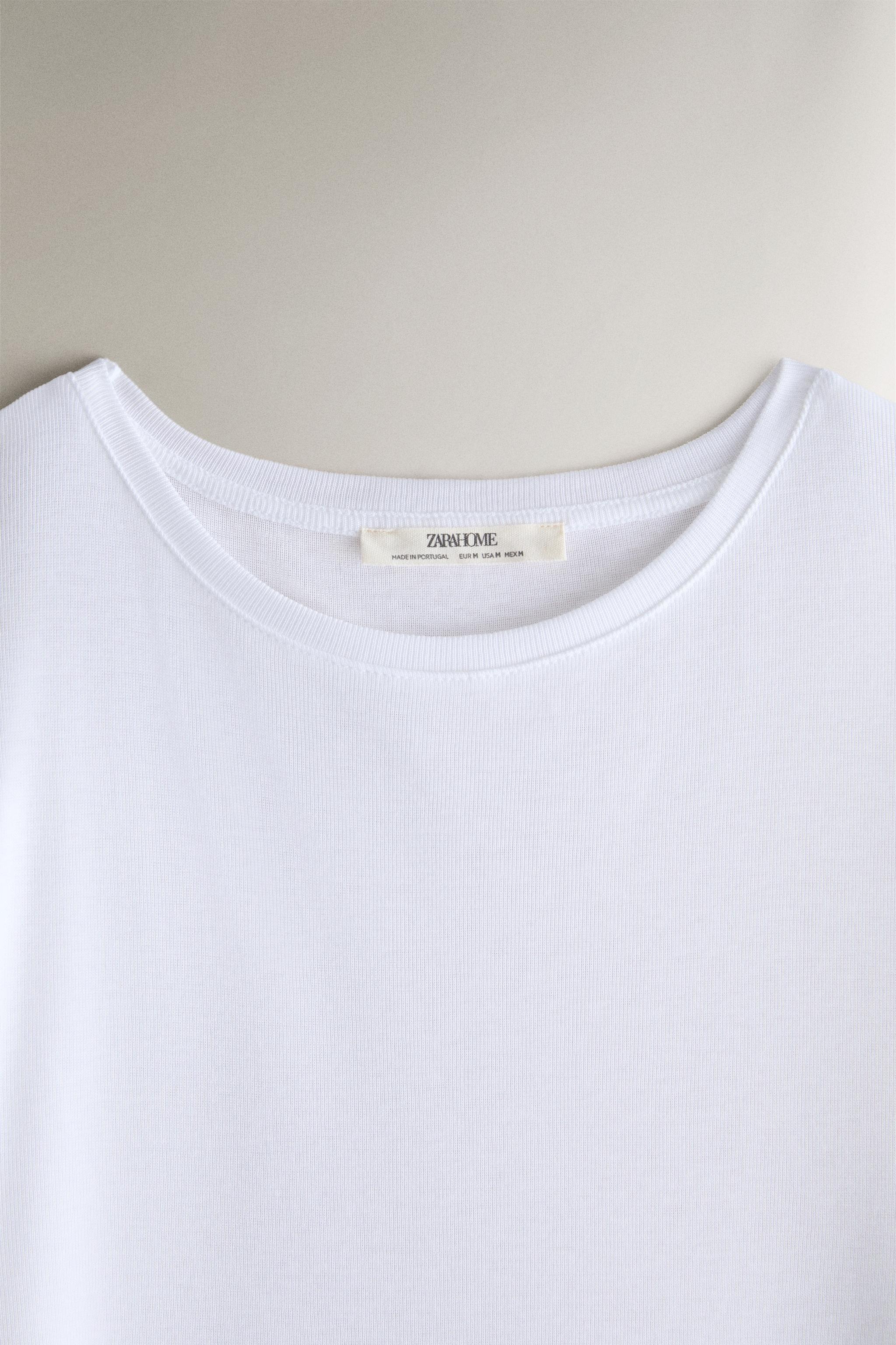 SHEER LONG SLEEVE T-SHIRT — White