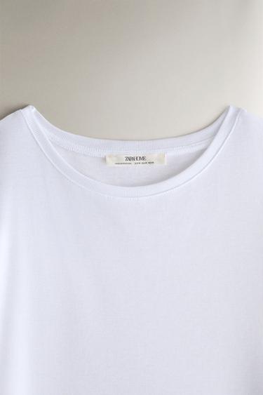 SHEER LONG SLEEVE T-SHIRT — White 2