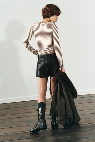 CARGO SKORT - Black by Zara - Image 5