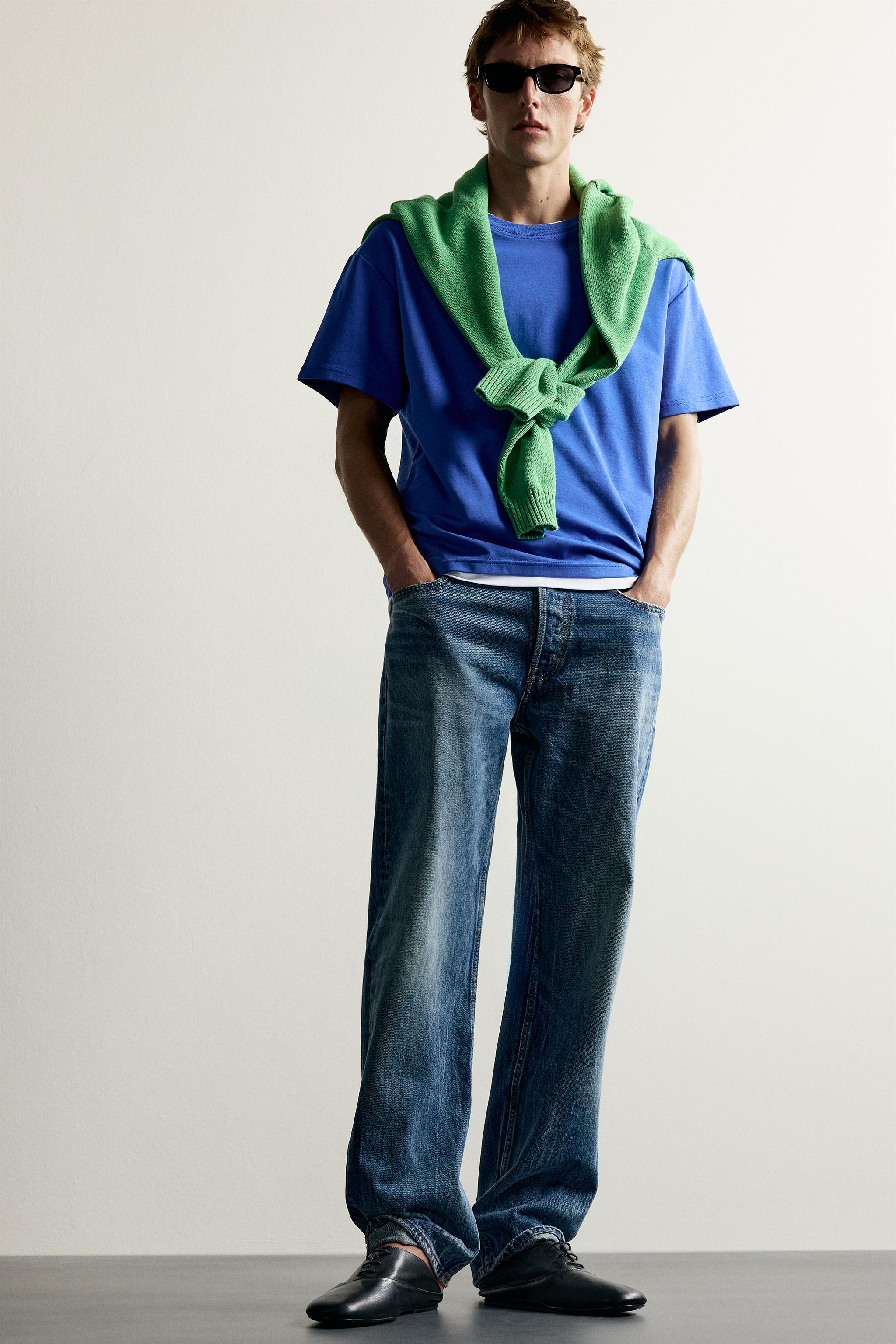 RELAXED-FIT CONTRAST T-SHIRT