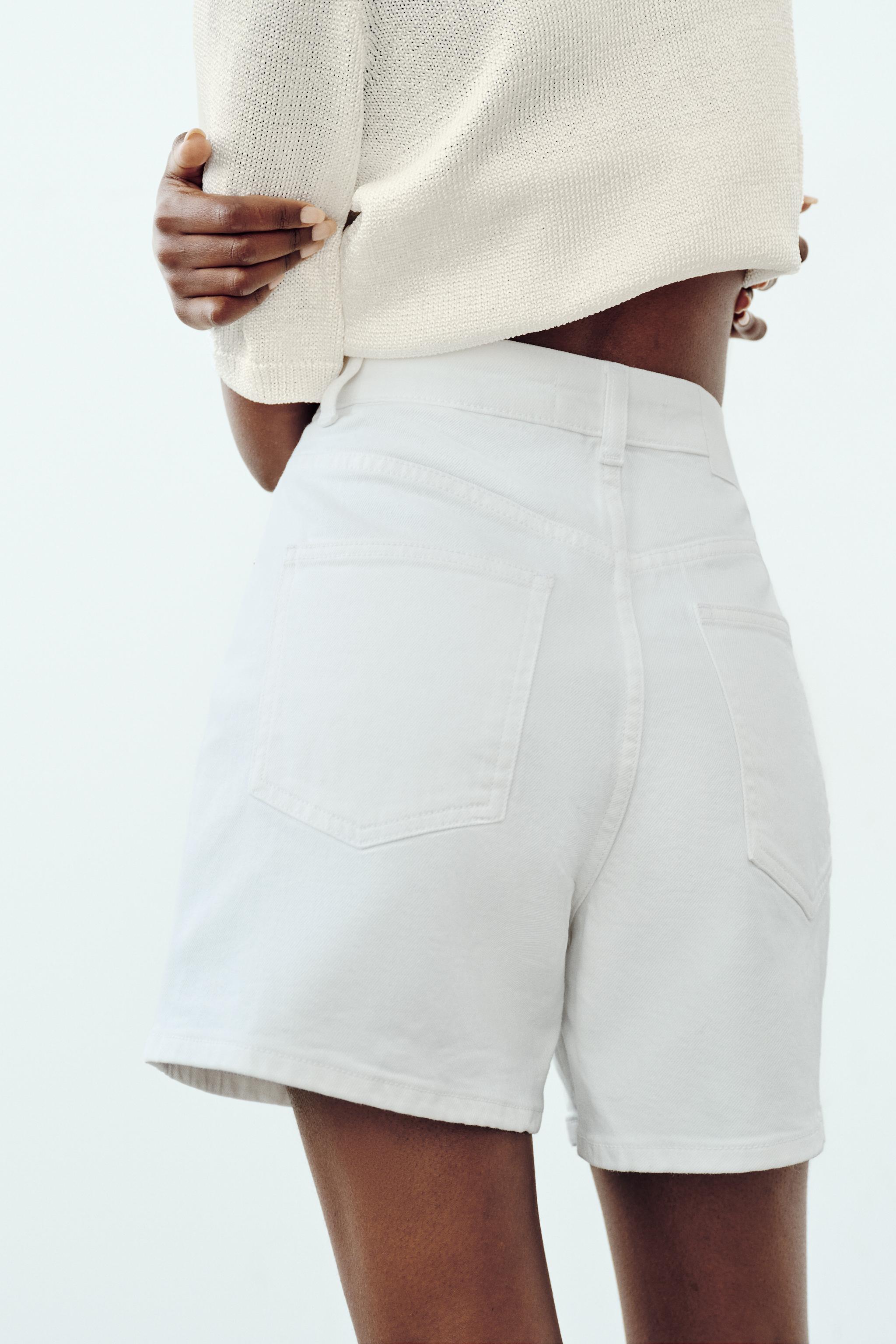 Mom shorts zara deals