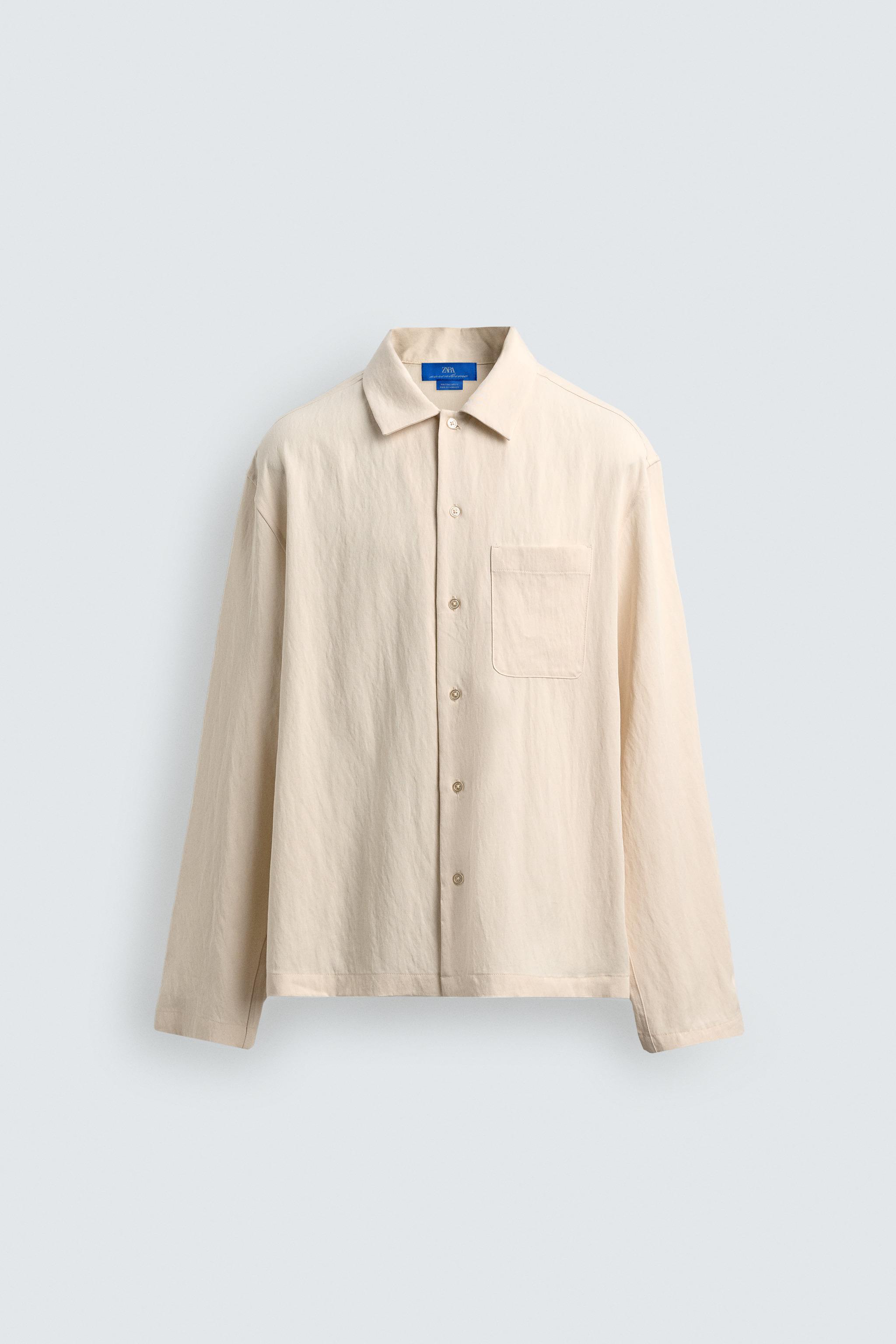 FLUID RELAXED FIT SHIRT AARON LEVINE X ZARA