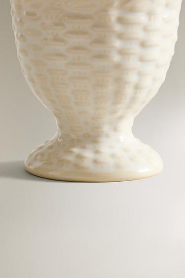 COQUETIER CÉRAMIQUE - Crème de Zara - Image 3