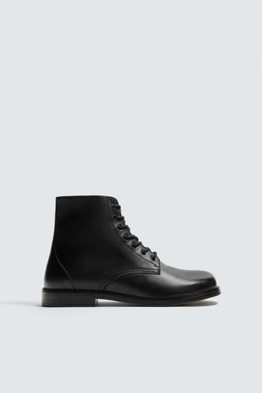BOTA ATACADORES PELE EDIÇÃO LIMITADA - Preto da Zara