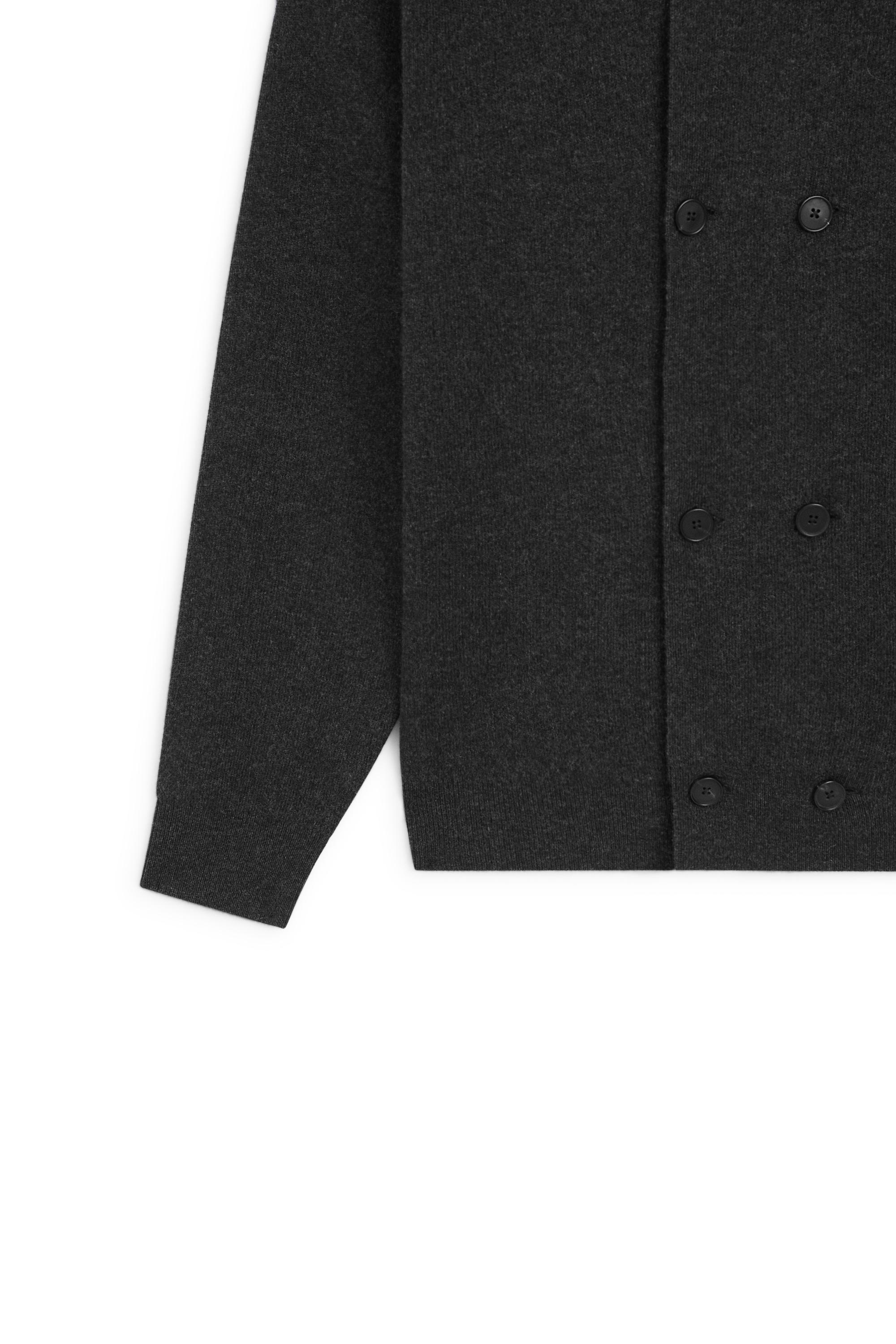 Double-breasted knit cardigan - LIMITED EDITION