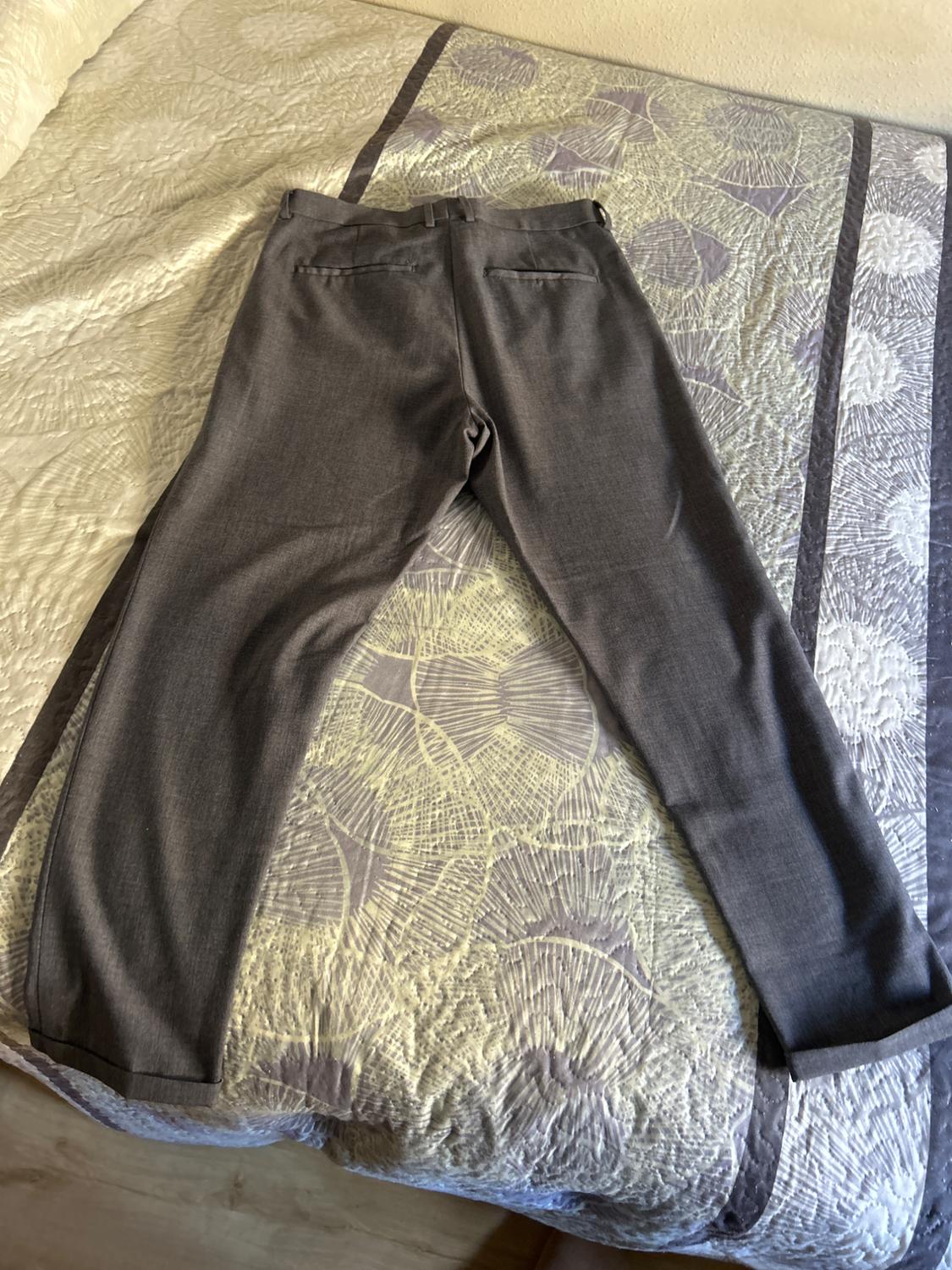 TECHNICAL HEATHERED TROUSERS - Image 2