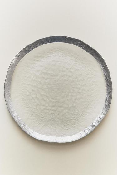 SOUS-ASSIETTE VERRE FILET - Argent de Zara