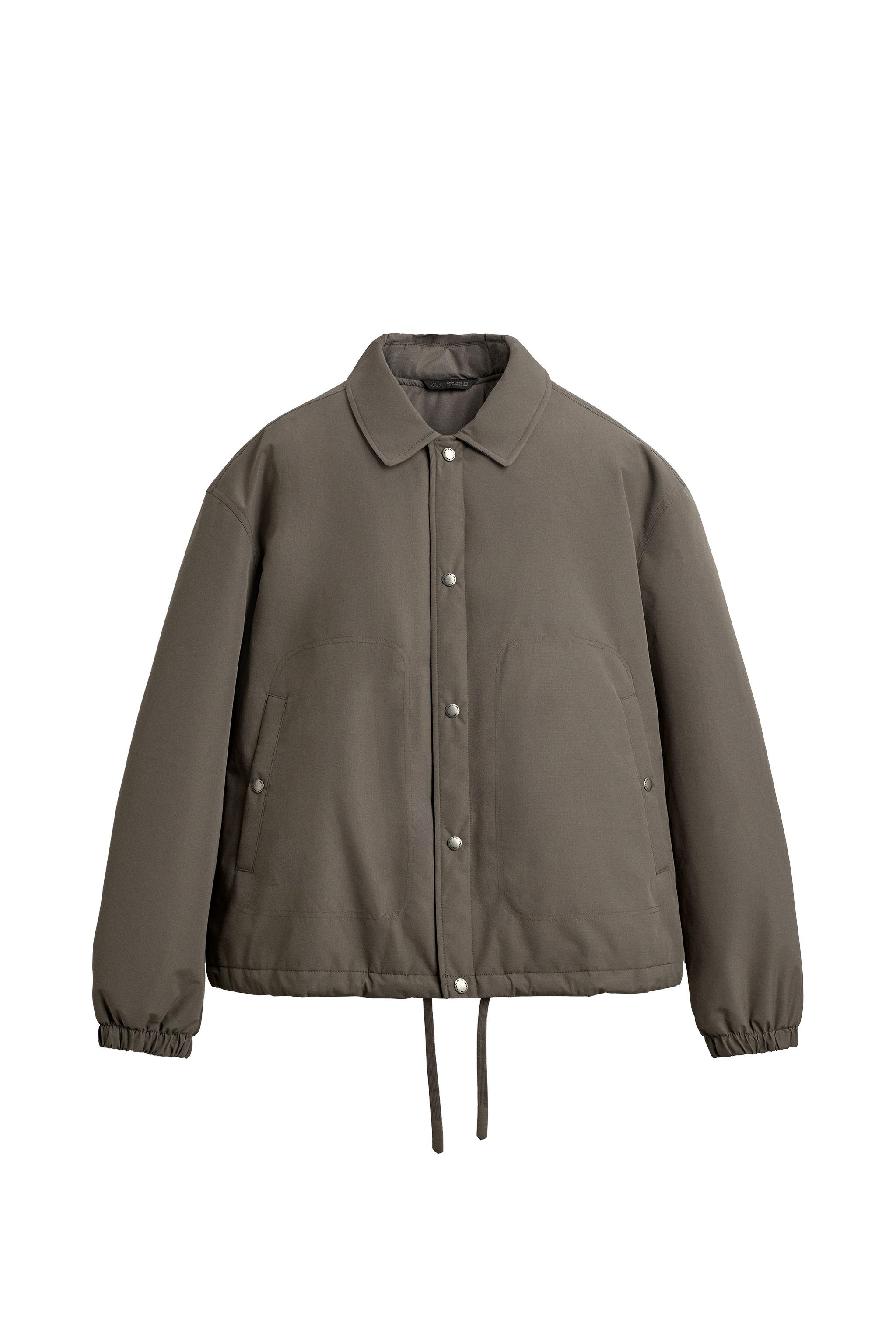 テクニカルキルティングジャケット - ブラック | ZARA Japan / 日本