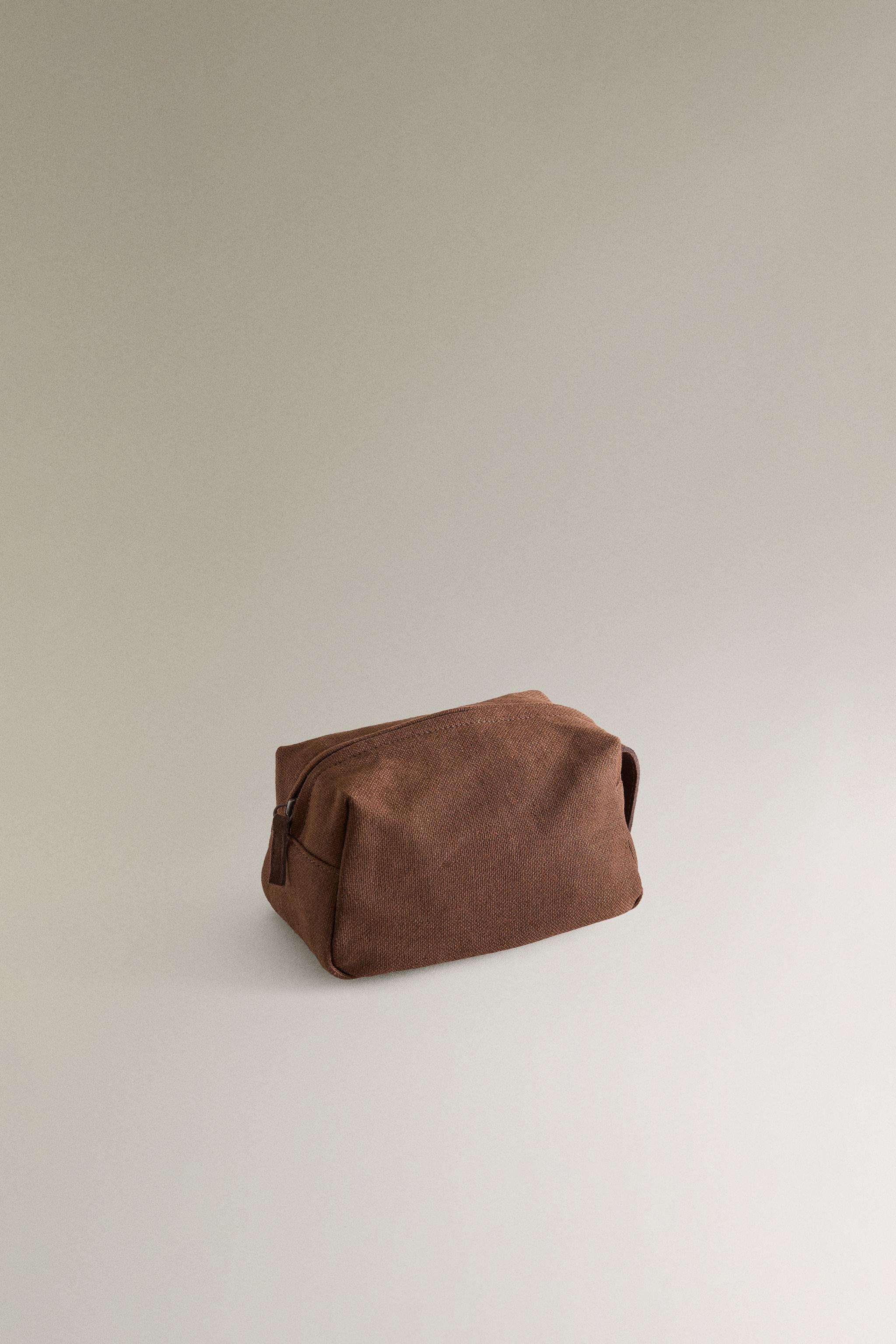 TROUSSE DE TOILETTE TOILE FORMAT MOYEN