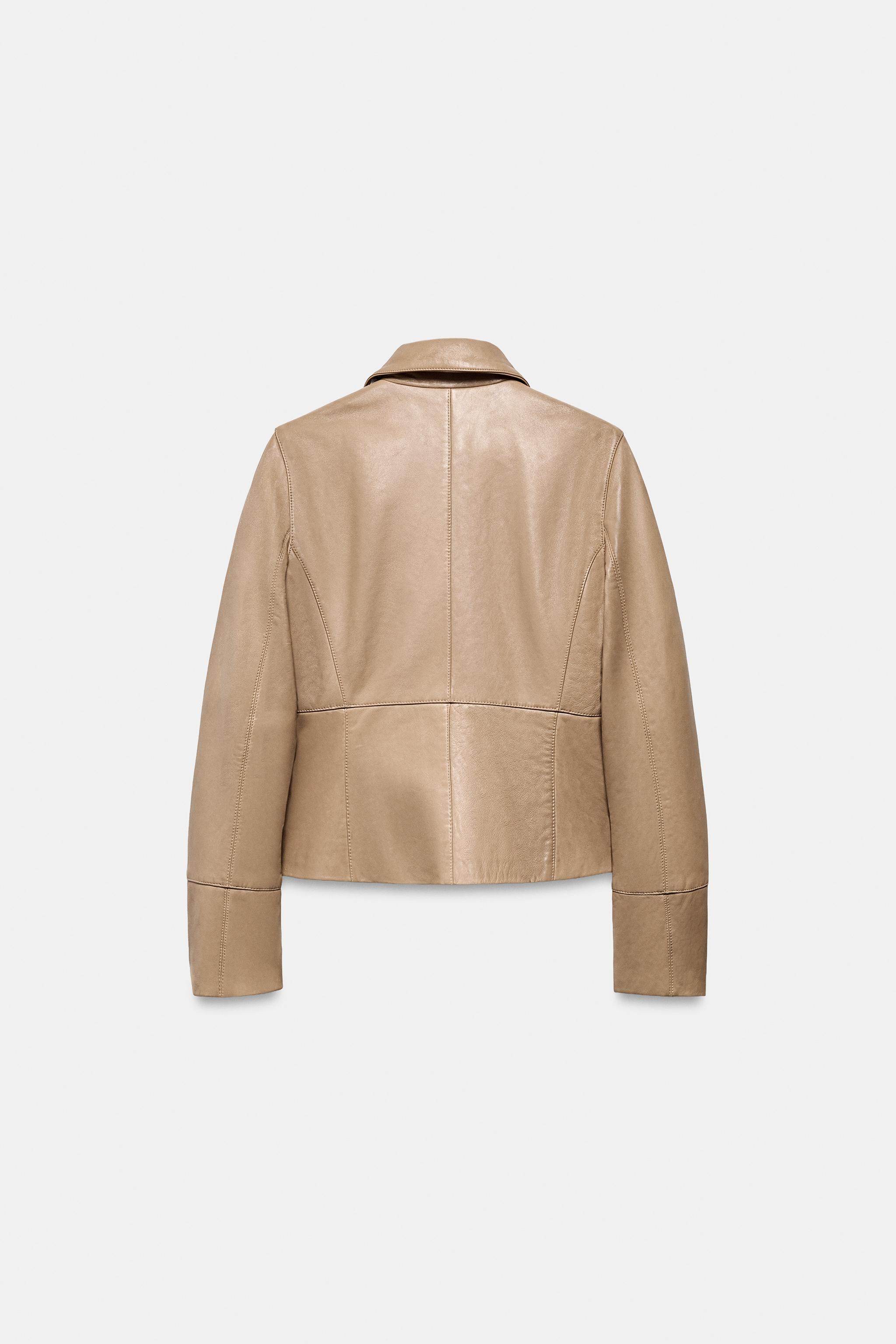 BLAZER AJUSTÉE 100% CUIR
