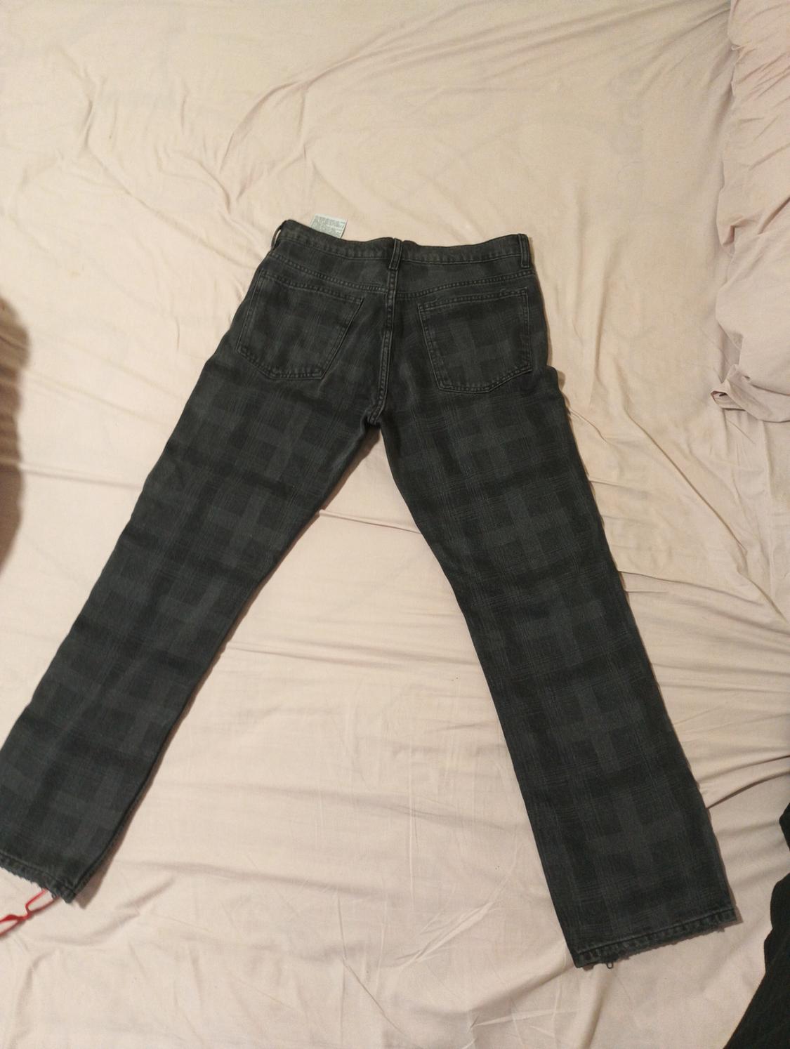 TRF STRAIGHT-LEG PRINTED MID-RISE JEANS - Image 2