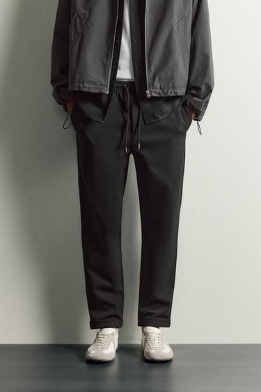 EASY CARE JOGGER-WAIST PANTS — Black 2
