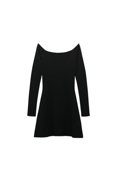 SKATER KNIT DRESS