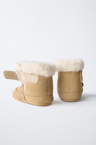 LINED BOOTS - Brown by Zara - Image 3