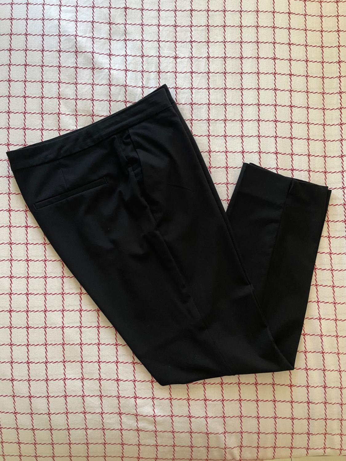 SUIT TROUSERS WITH VENT ON THE HEM - Image 3