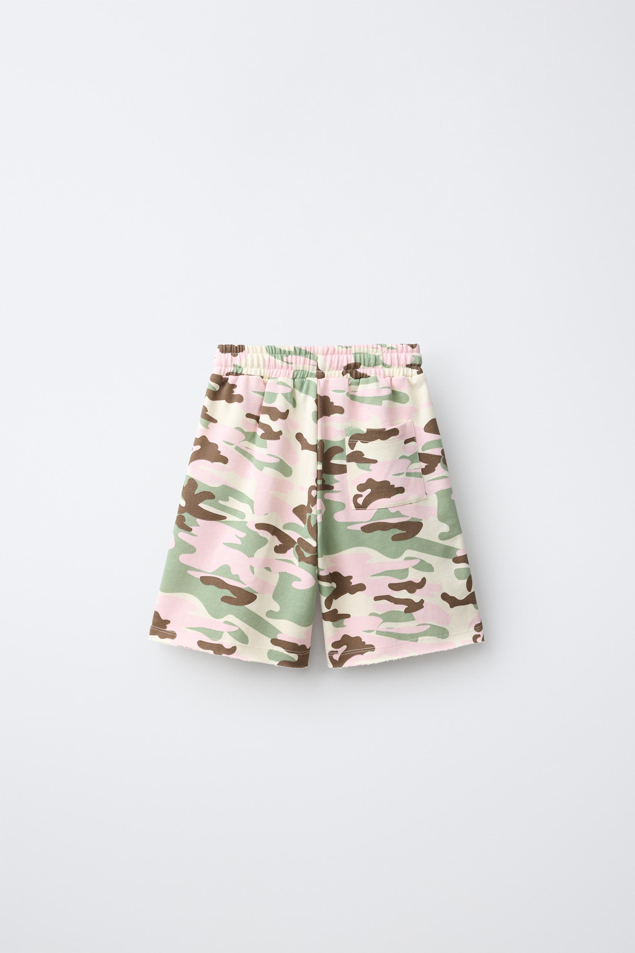 Детские шорты Zara PRINTED LONG BERMUDA SHORTS — фото 2