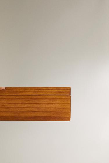 WOODEN JEWELLERY BOX - Brown by Zara - Image 4