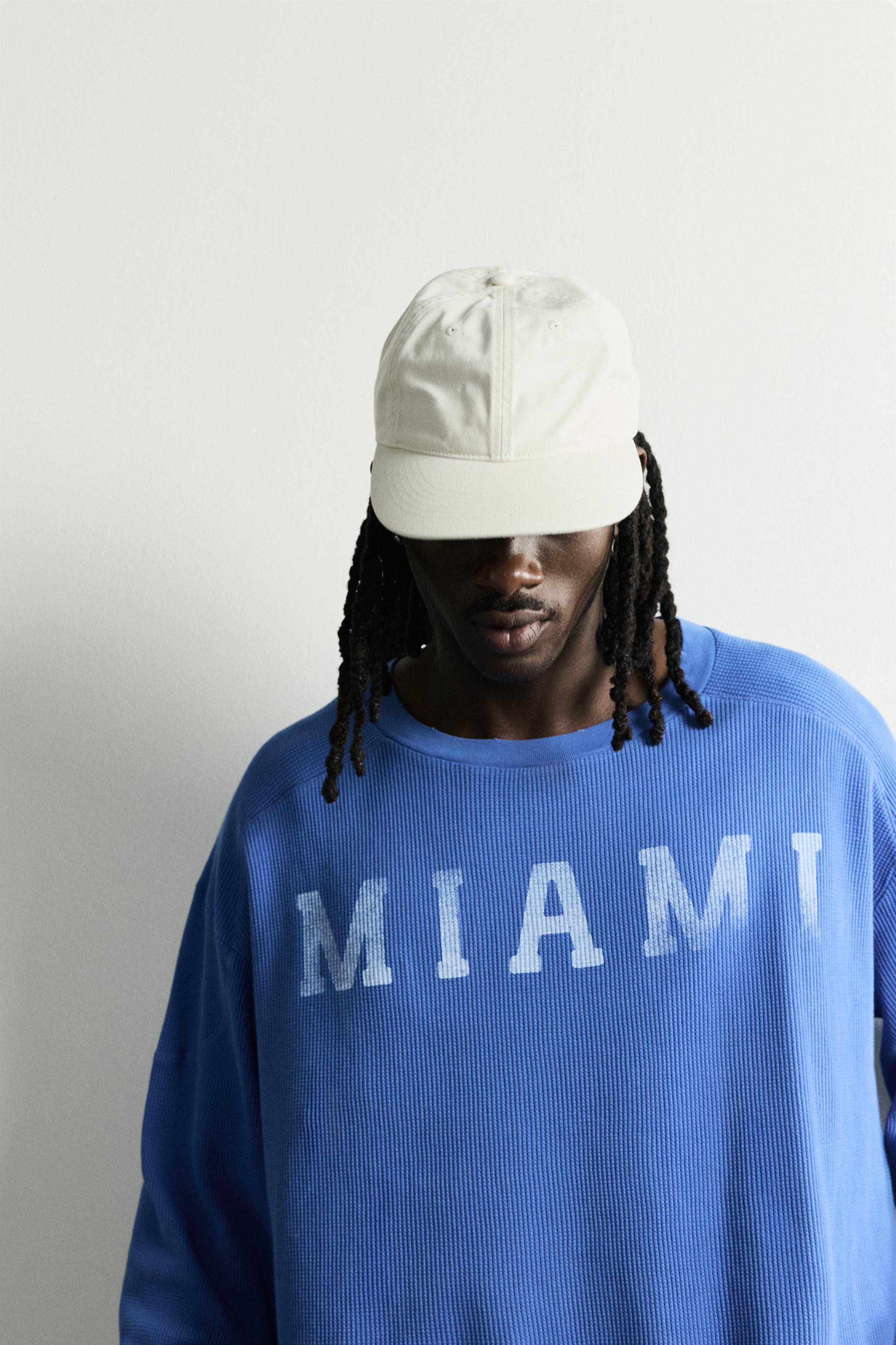 T-SHIRT GAUFRÉ MIAMI