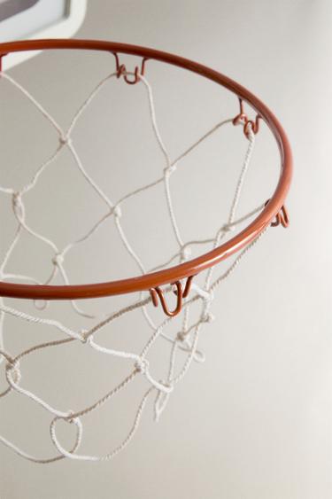 KIDS' ELECTRONIC BASKETBALL HOOP TOY — Multicoloured 2