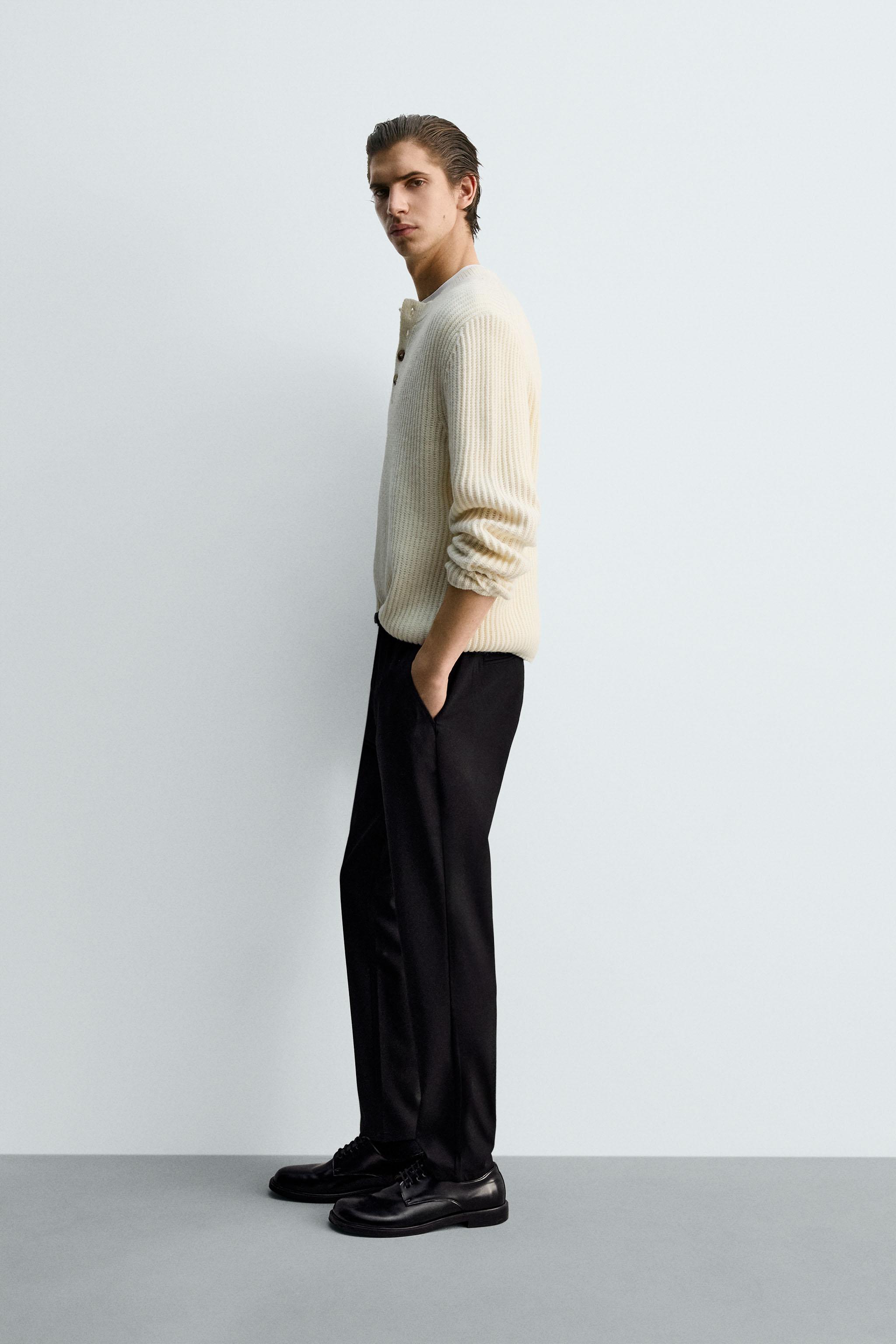 Zara SLIM FIT COMFORT PANTOLON görsel 4