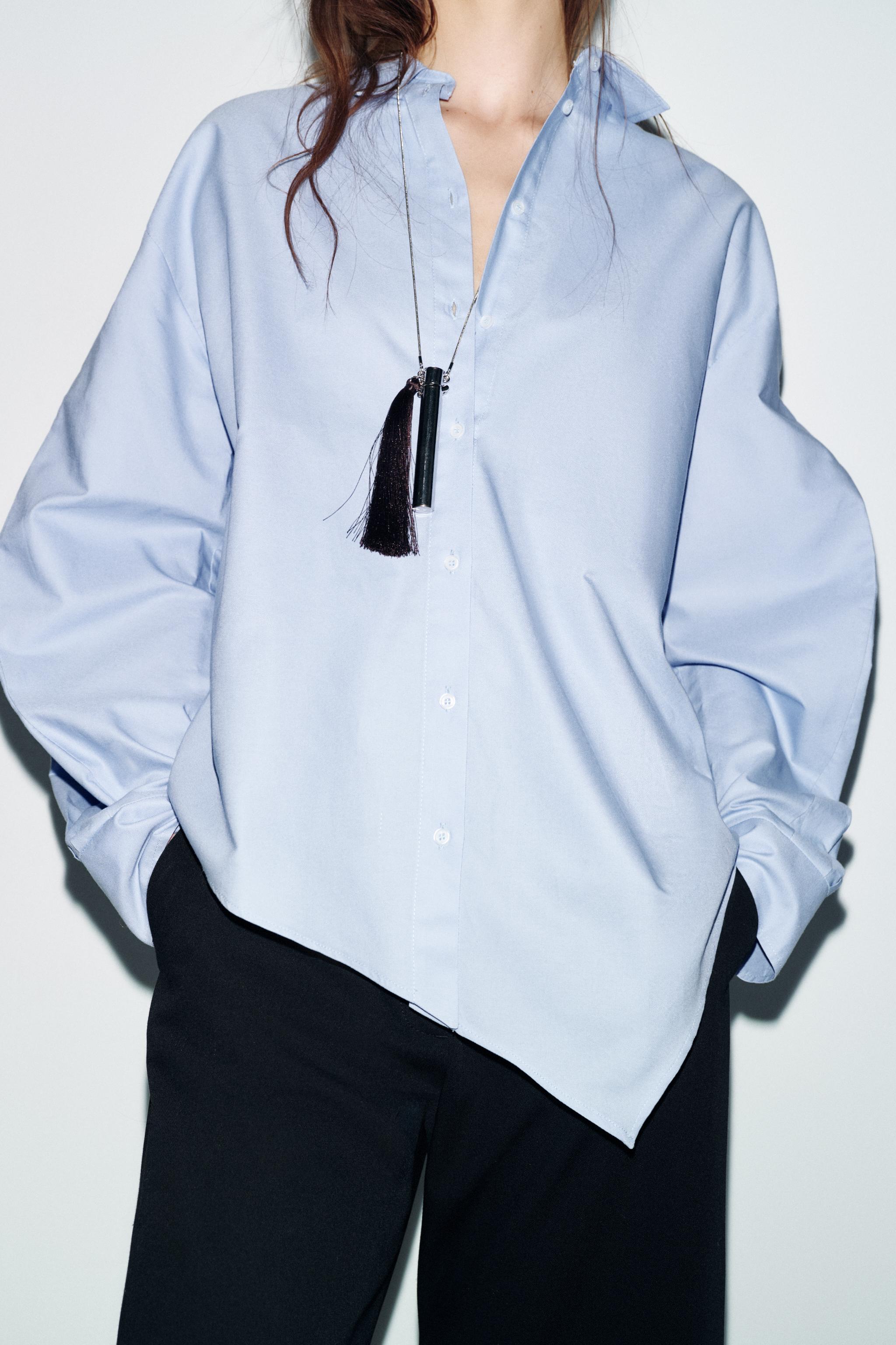 CHEMISE OXFORD ASYMÉTRIQUE