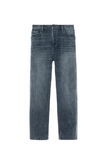 Zara FLARE FIT JEANS - Blue / Gray