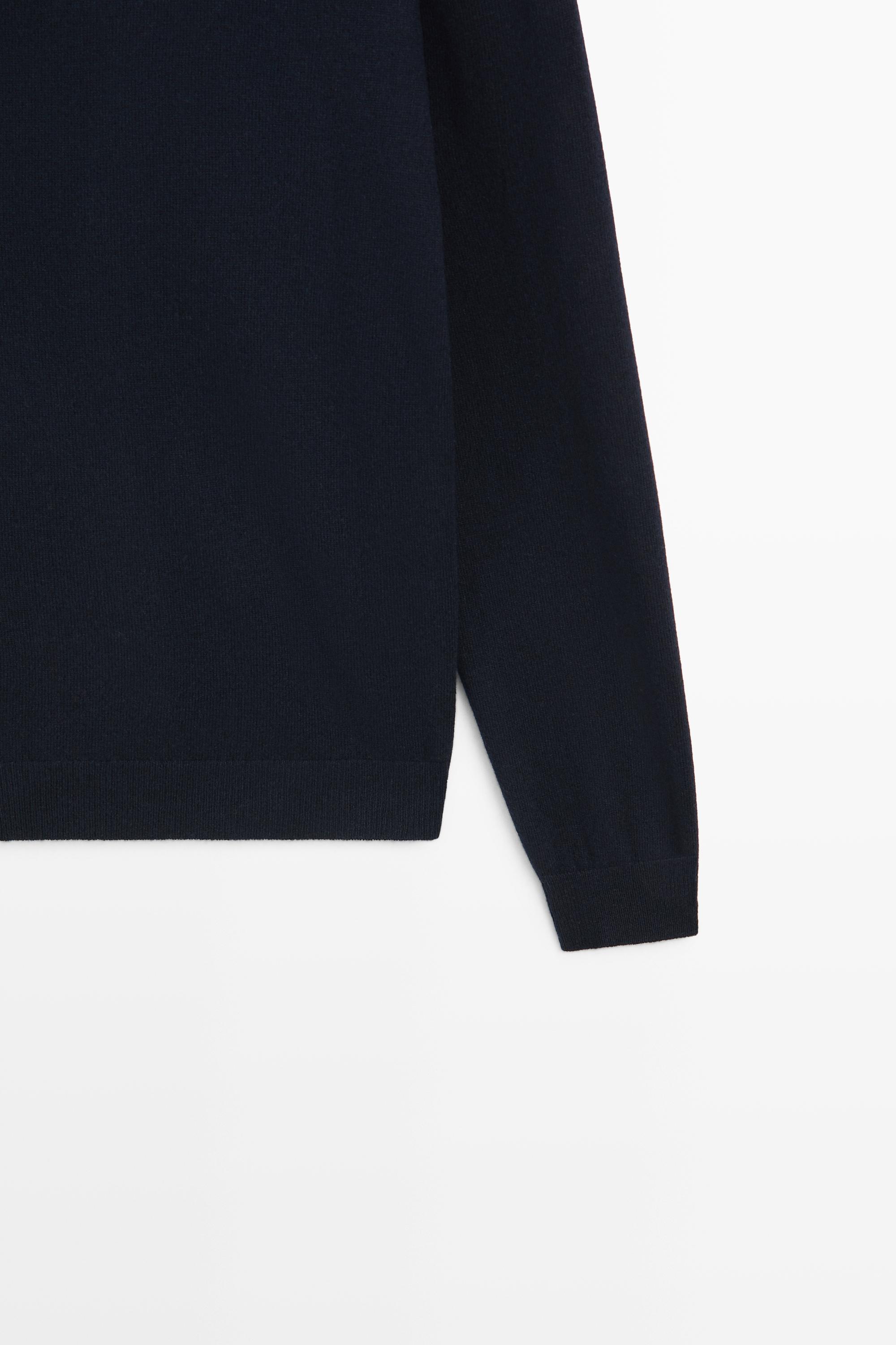 Pull en maille à col roulé 100 % laine