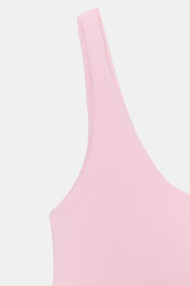 STRETCH BODYSUIT - Pastel pink by Zara - Image 7