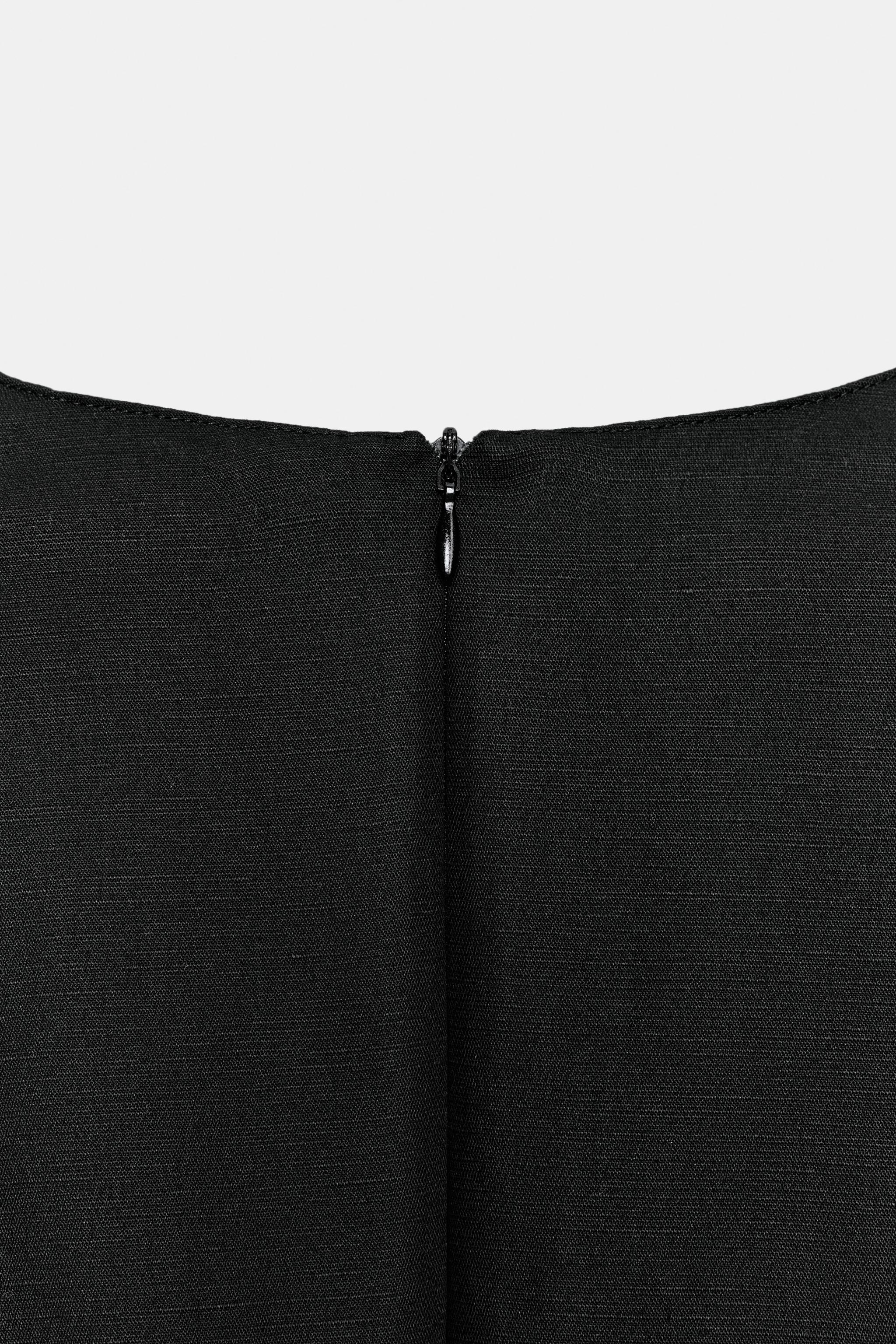 ROBE MIDI EN LIN ZW COLLECTION