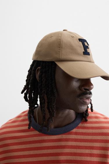 CASQUETTE À PIÈCE LETTRE - Beige de Zara - Image 3