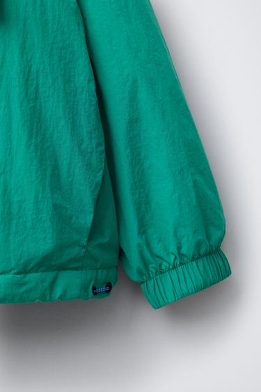 TECHNICAL KANGAROO HOODIE - Green by Zara - Image 4