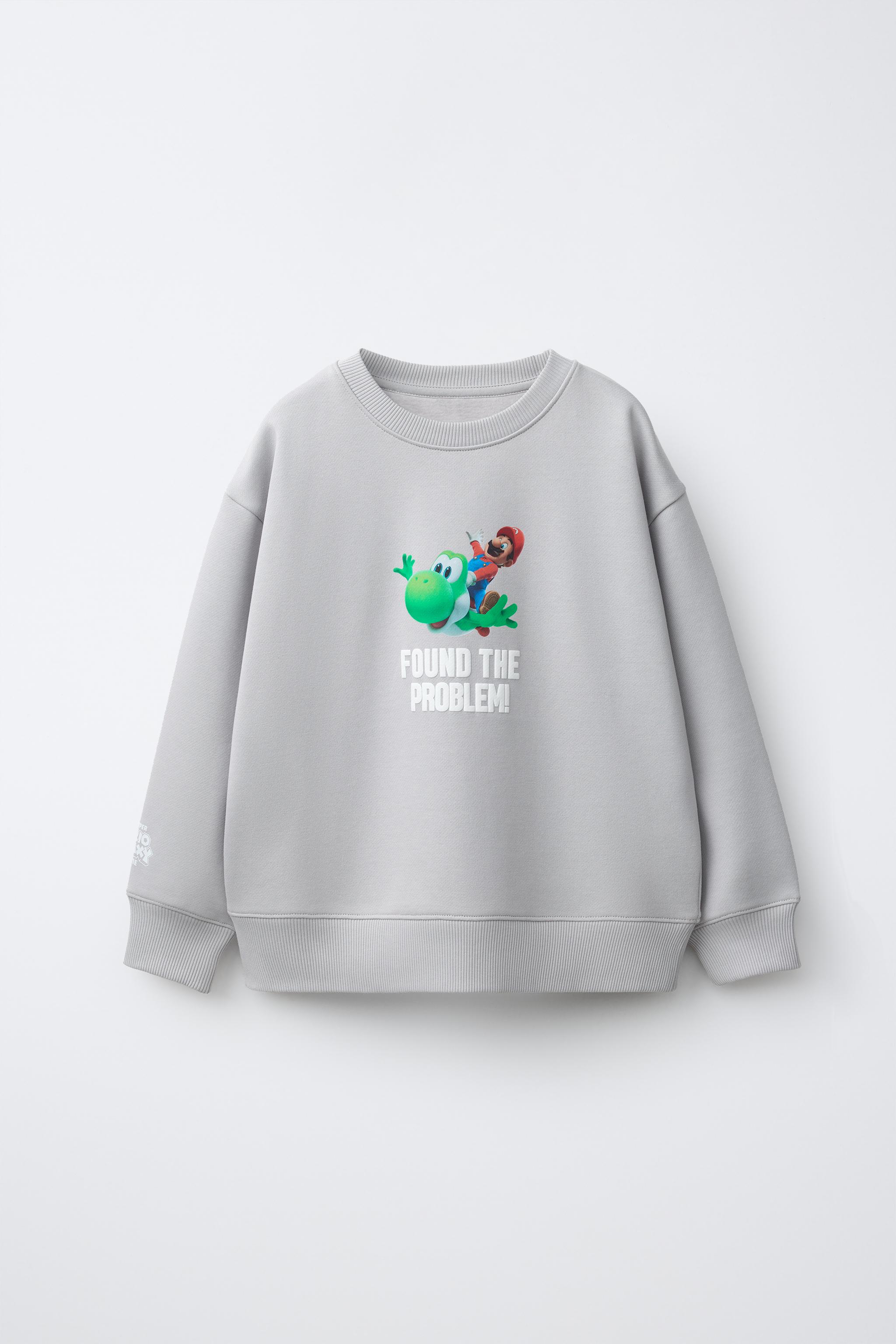 MARIO BROS ™ © NINTENDO PRINT SWEATSHIRT