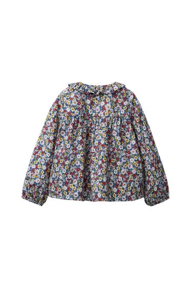 BLUSA ESTAMPADO FLORES - Multicolor de Zara