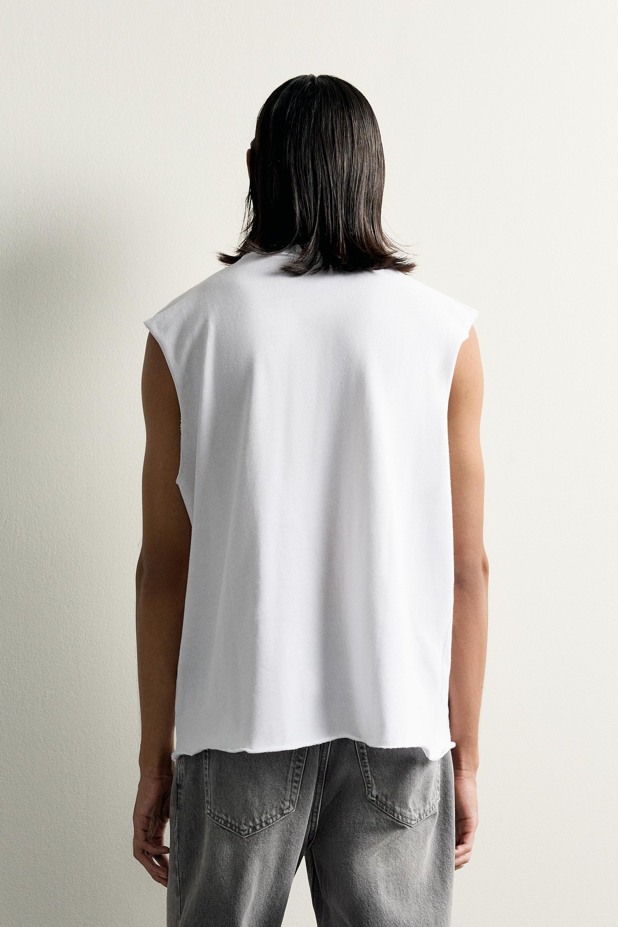 DÉBARDEUR EN MAILLE DE COTON