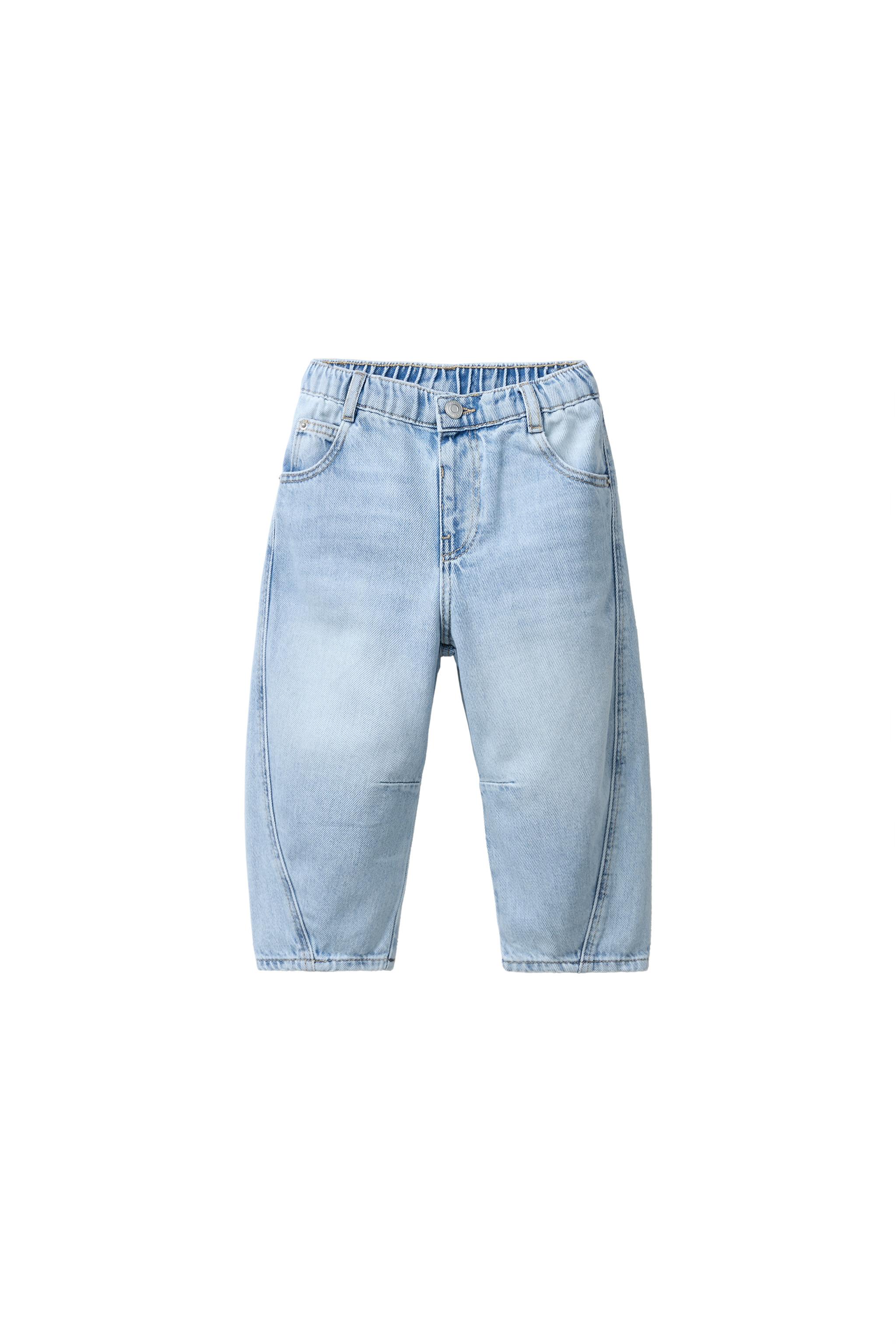 バレルフィットデニムパンツ - ライトブルー | ZARA Japan / 日本