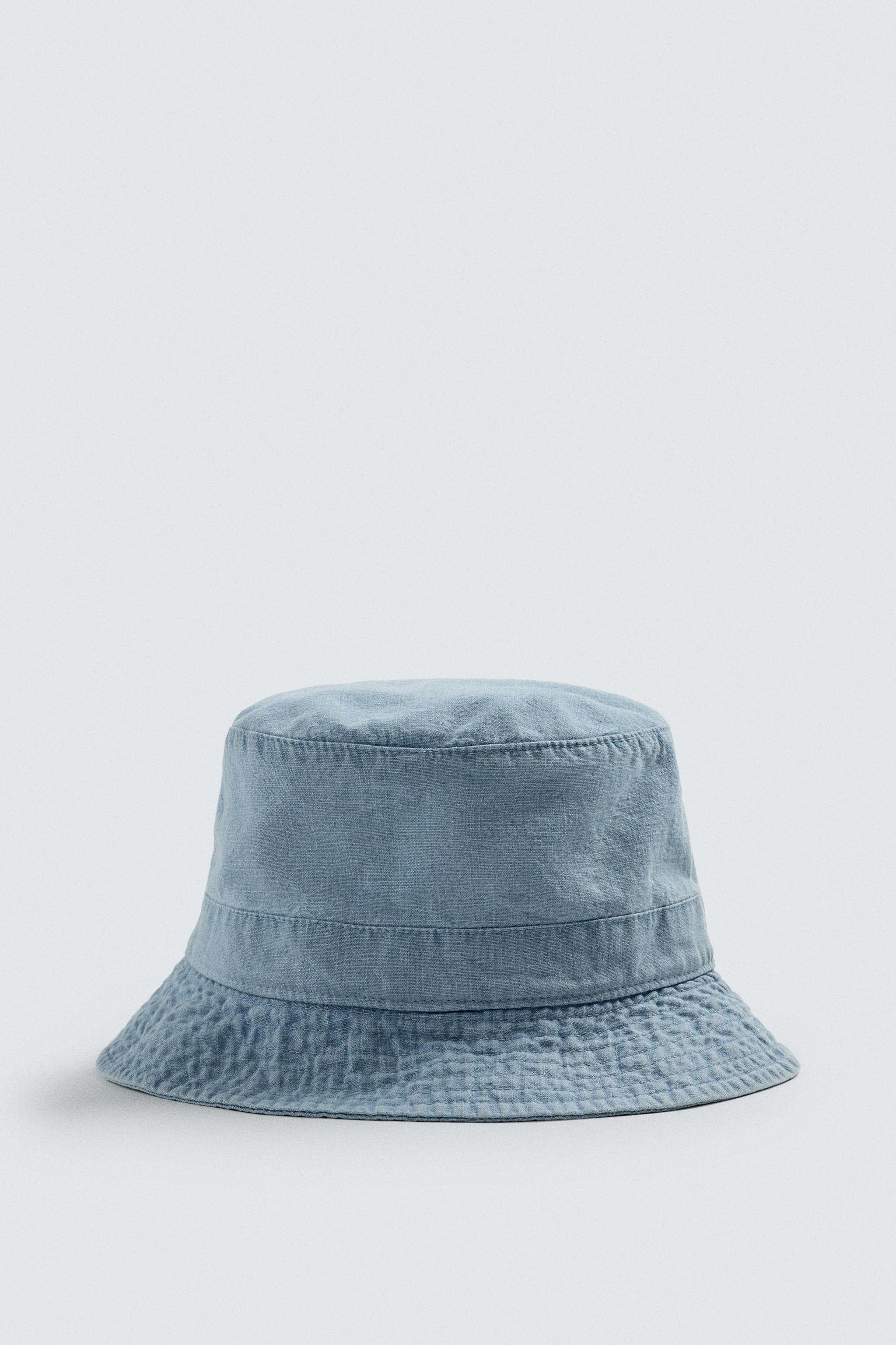 COTTON CHAMBRAY BUCKET HAT