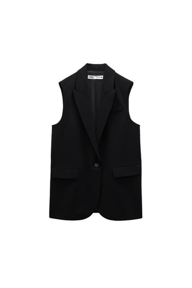 LAPEL COLLAR VEST