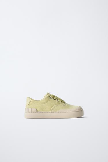 COTTON PLIMSOLLS - Yellow by Zara - Image 0