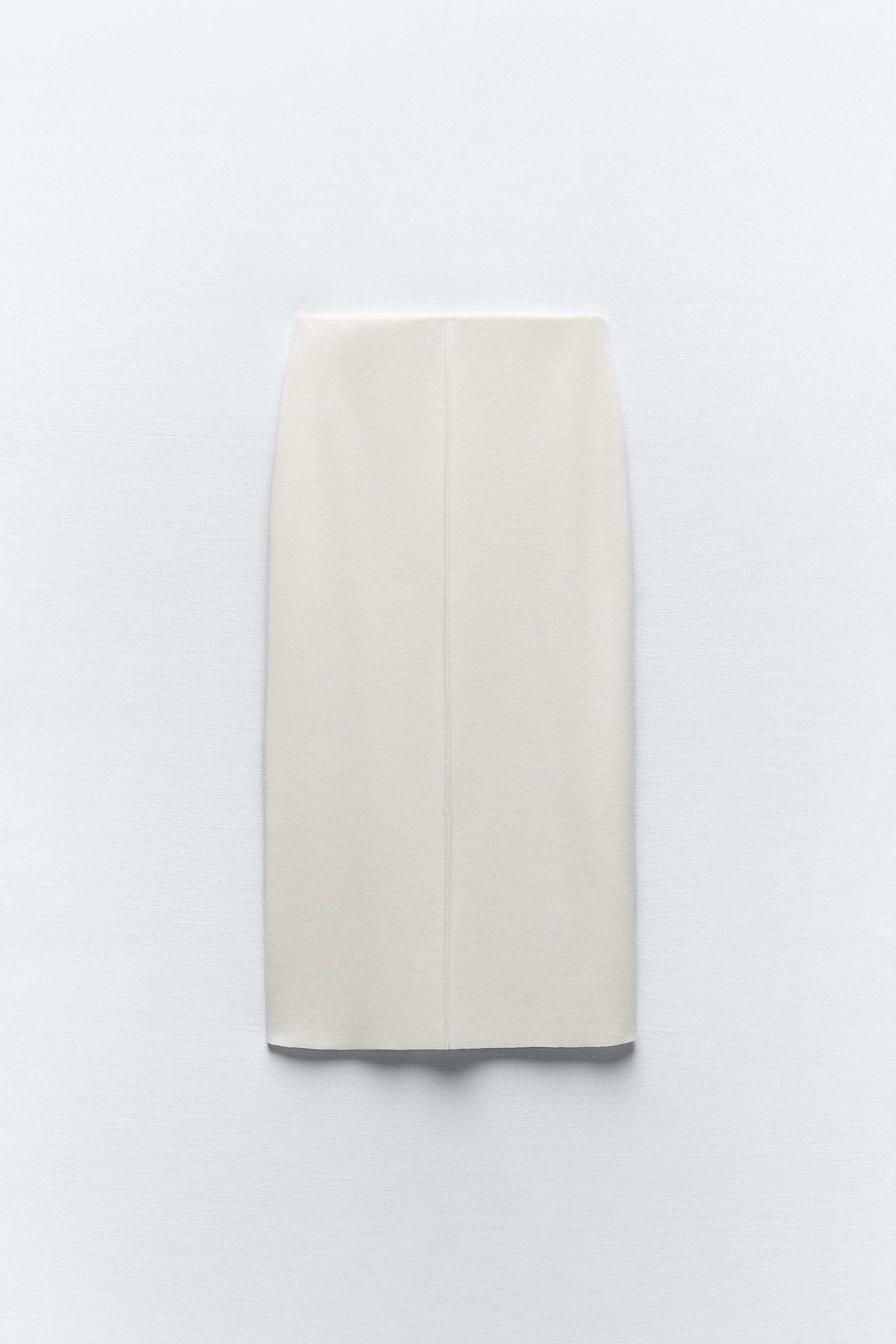 Midi pencil skirt on sale zara