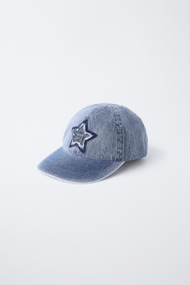 DENIM STAR CAP - Sand by Zara - Image 1