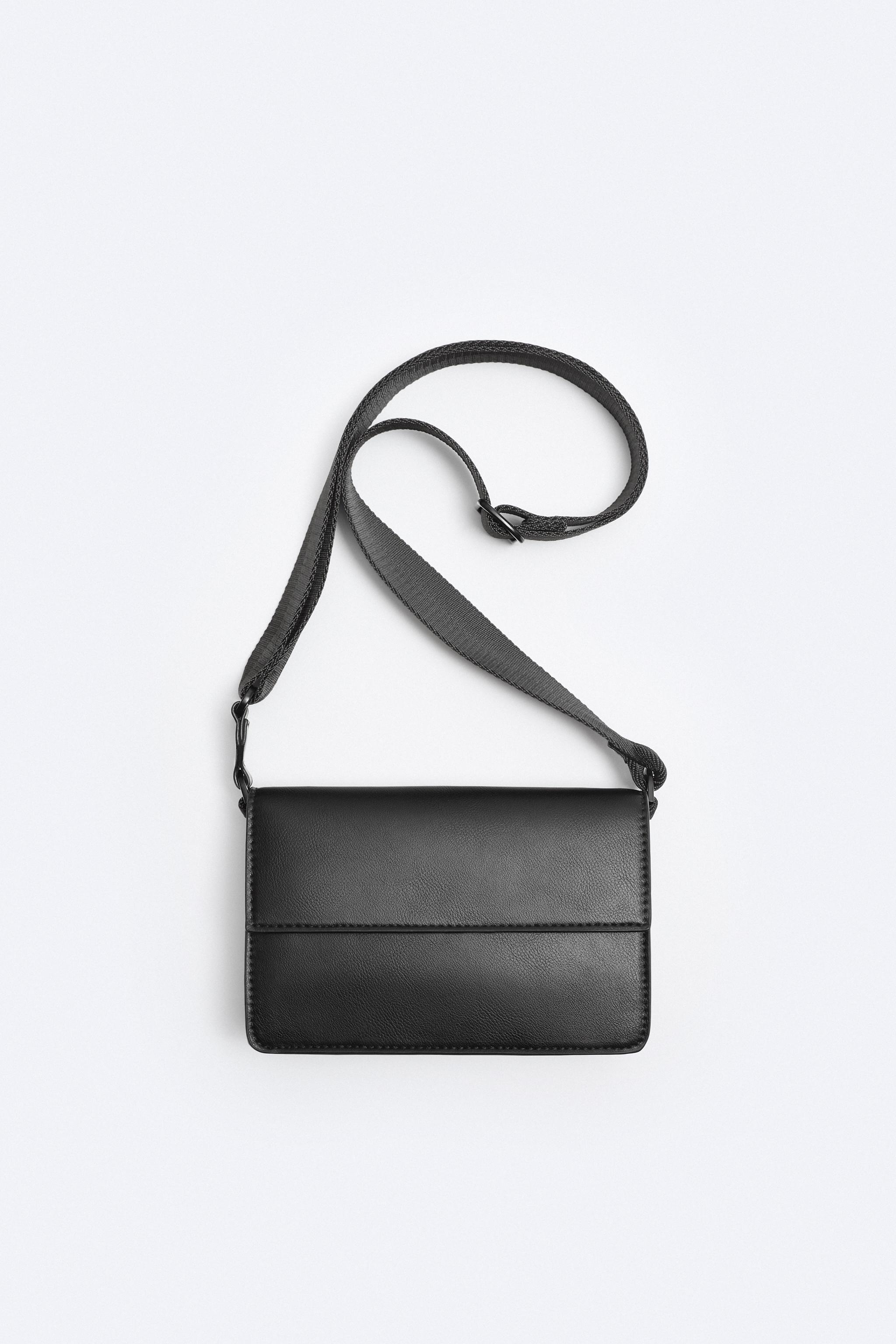 Zara sling outlet bag man