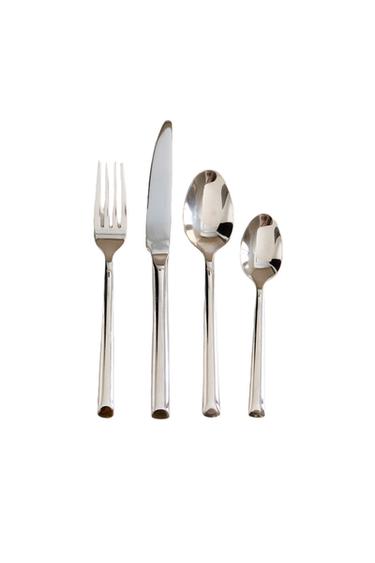 4-PIECE FORGED STEEL CUTLERY SET - Steel by Zara