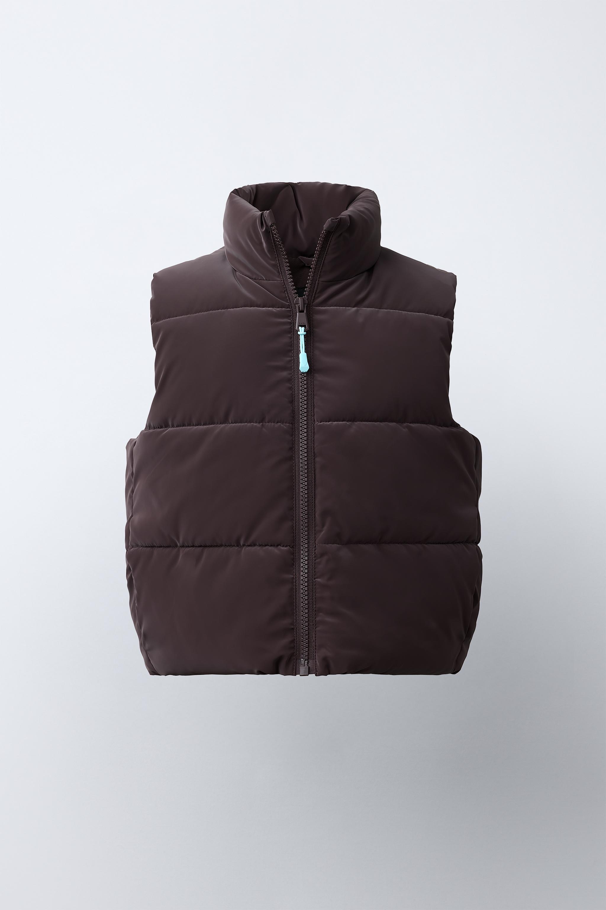GILET MATELASSÉ EFFET GOMME