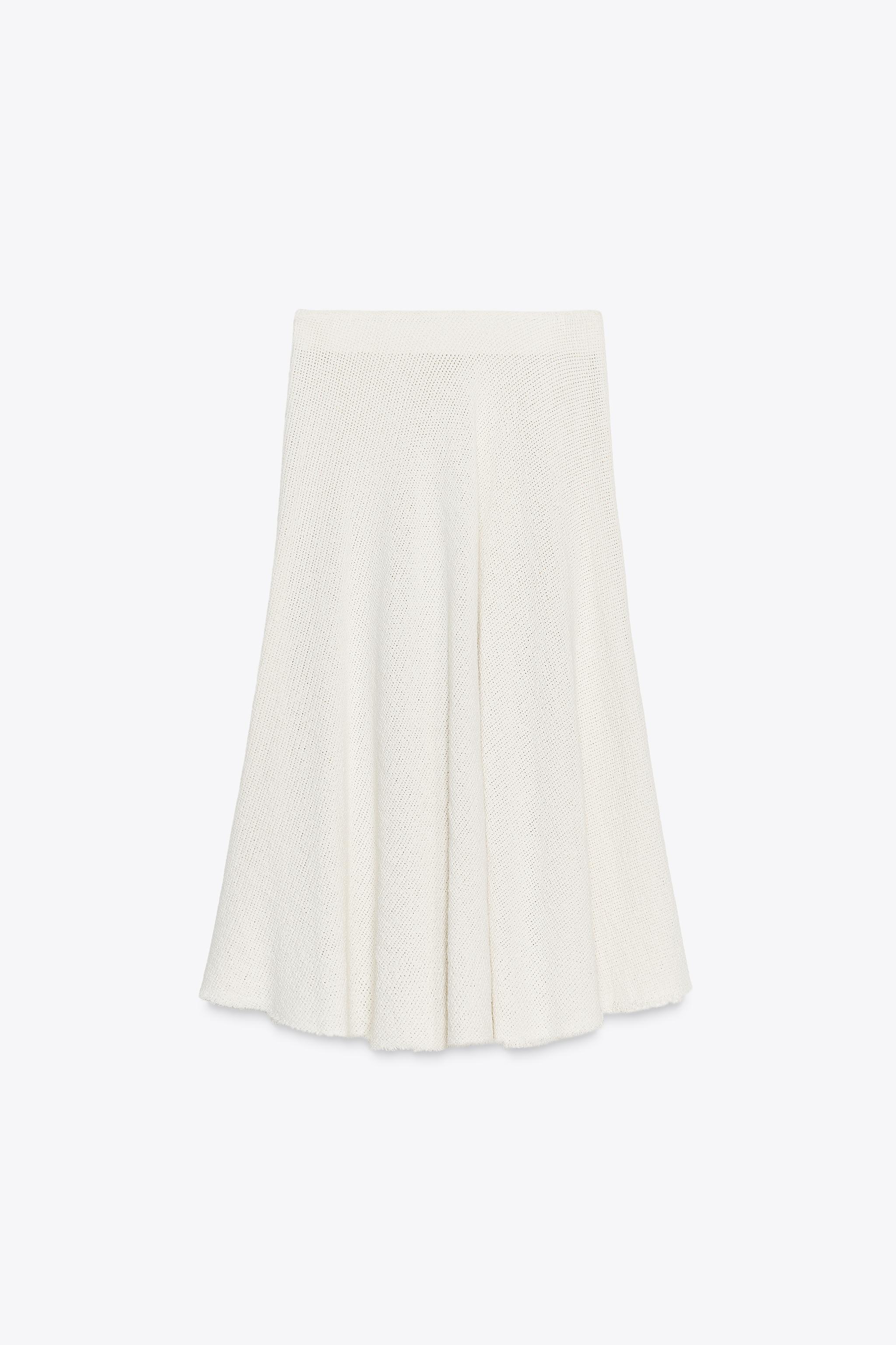 JUPE MIDI TEXTURÉE ZW COLLECTION