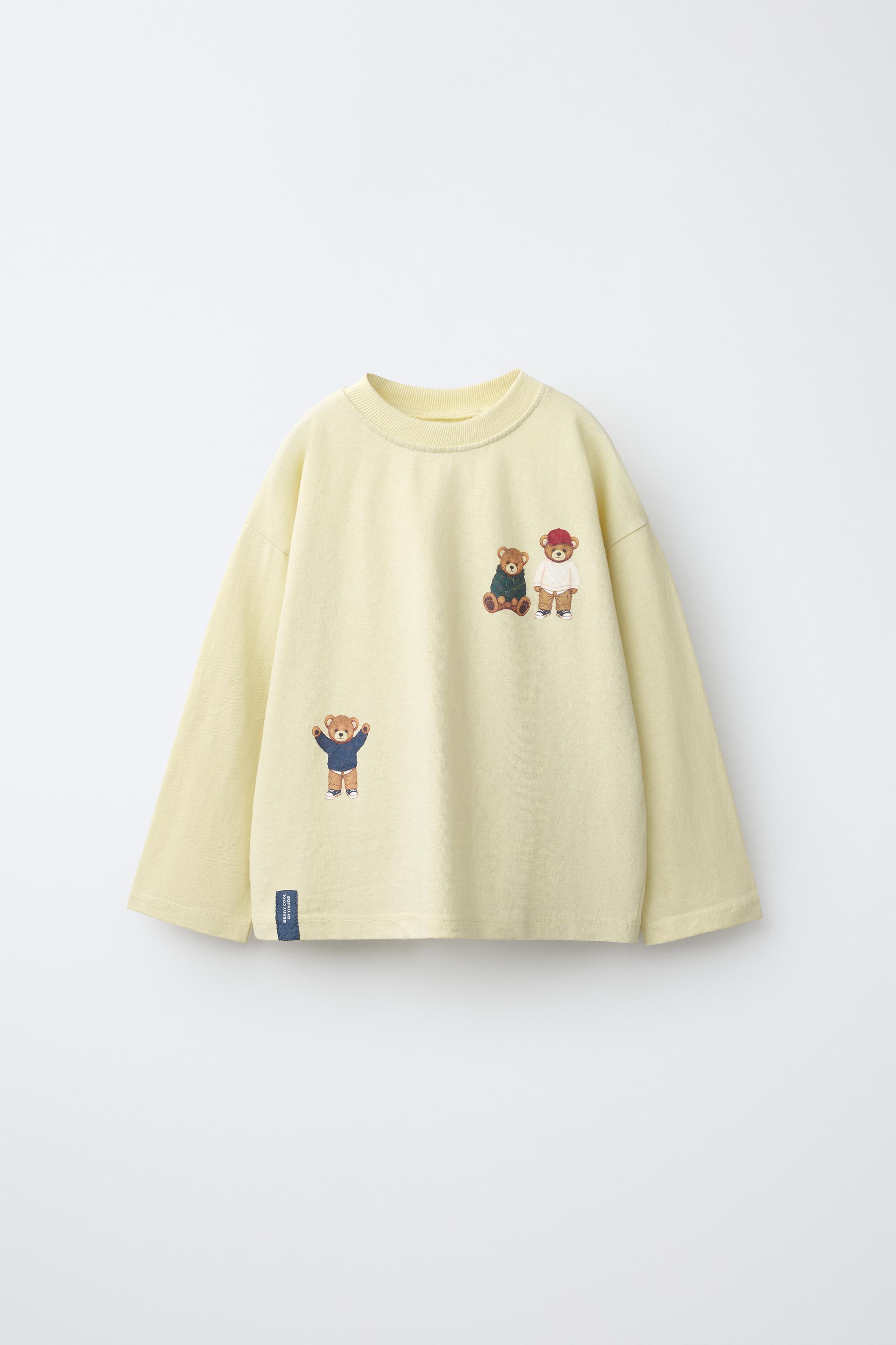 BEAR PRINT T-SHIRT