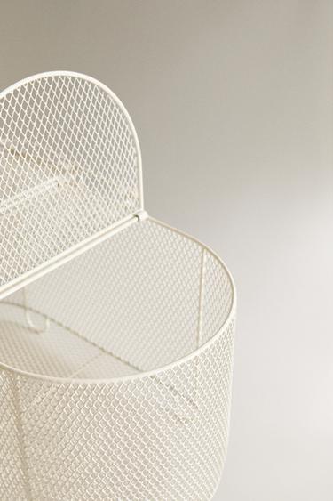 IRON GARDEN BASKET - Cream by Zara - Image 1